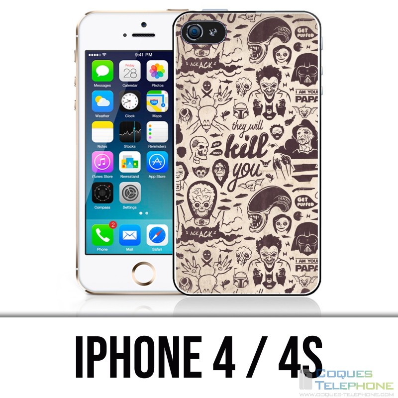 Funda iPhone 4 / 4S - Traviesa te mata