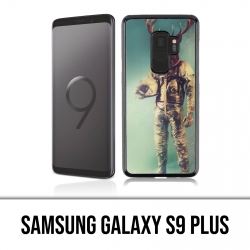 Samsung Galaxy S9 Plus Hülle - Tierastronautenhirsch