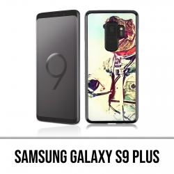 Samsung Galaxy S9 Plus Hülle - Tierastronauten-Dinosaurier