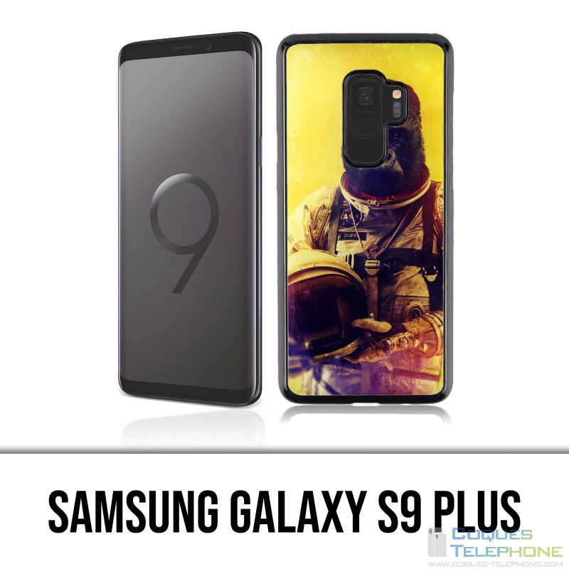 Samsung Galaxy S9 Plus Hülle - Tierastronautenaffe