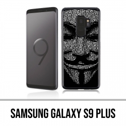 Coque Samsung Galaxy S9 Plus - Anonymous 3D