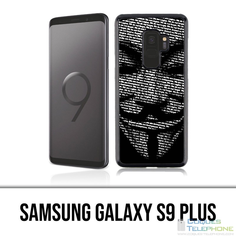 Custodia Samsung Galaxy S9 Plus - 3D anonimo