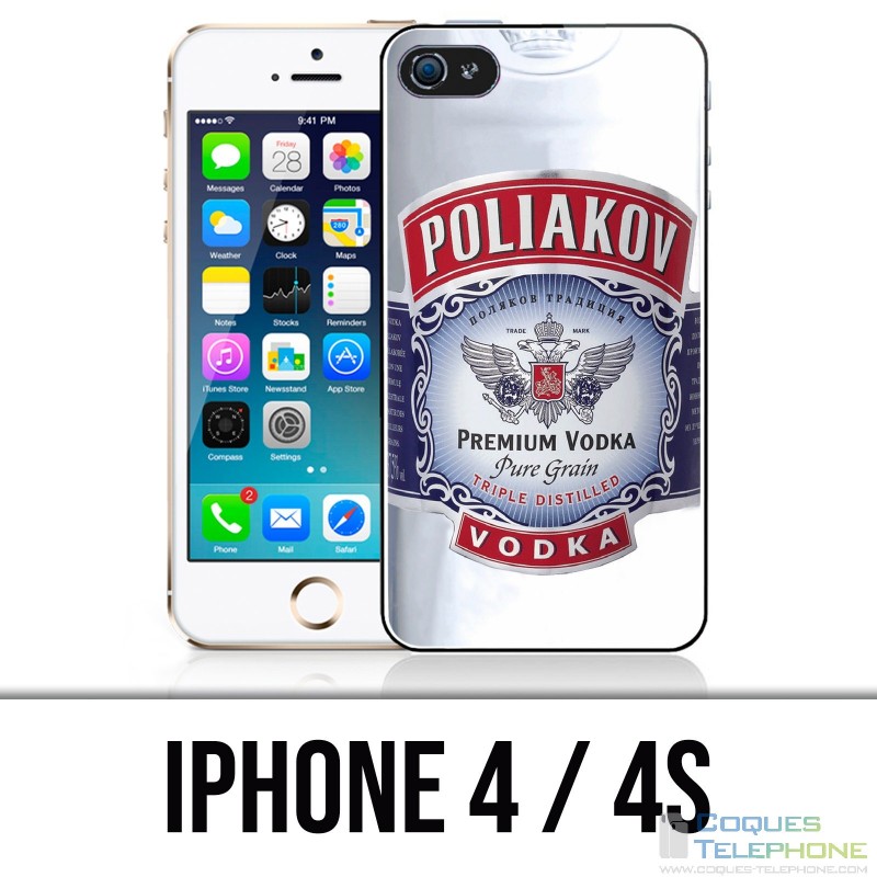 Coque iPhone 4 / 4S - Vodka Poliakov