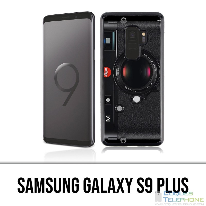 Samsung Galaxy S9 Plus Hülle - Vintage Kamera