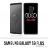 Custodia Samsung Galaxy S9 Plus - Audi Logo in metallo