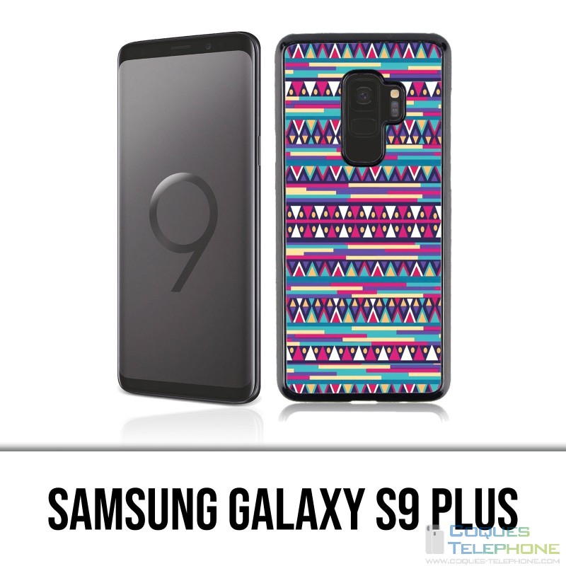 Samsung Galaxy S9 Plus Case - Pink Azteque