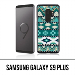Samsung Galaxy S9 Plus Case - Green Azteque