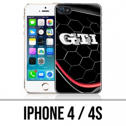 Custodia per iPhone 4 / 4S - Logo Vw Golf Gti