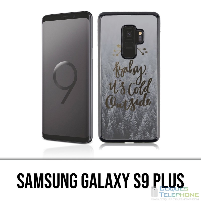 Samsung Galaxy S9 Plus Hülle - Baby kalt draußen
