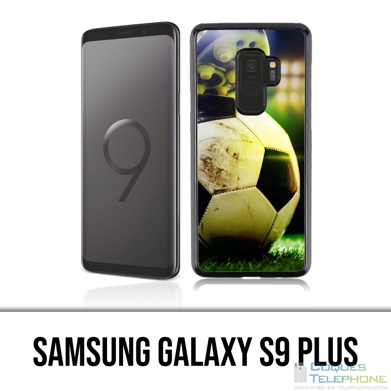 Coque Samsung Galaxy S9 PLUS - Ballon Football Pied