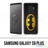 Samsung Galaxy S9 Plus Case - Batman Logo Classic Yellow Black
