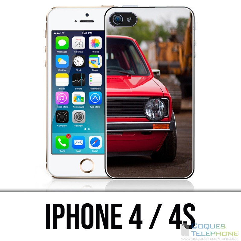IPhone 4 / 4S Hülle - Vintage Golf Vw