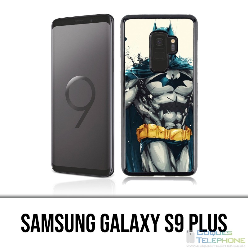 Coque Samsung Galaxy S9 PLUS - Batman Paint Art