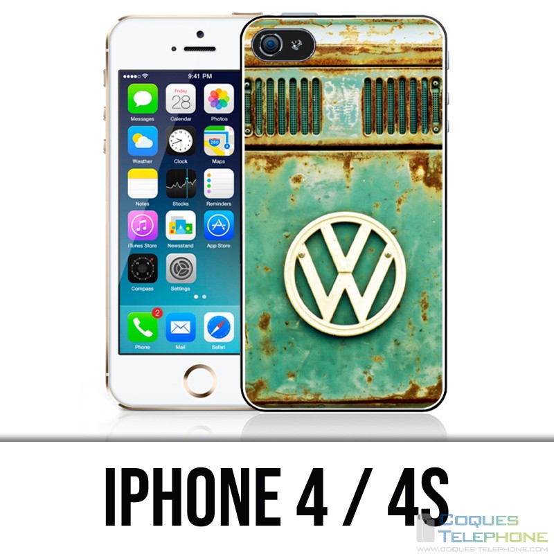 IPhone 4 / 4S Fall - Vintages VW-Logo