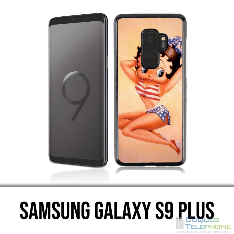 Samsung Galaxy S9 Plus Hülle - Vintage Betty Boop