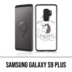 Coque Samsung Galaxy S9 PLUS - Bitch Please Unicorn Licorne