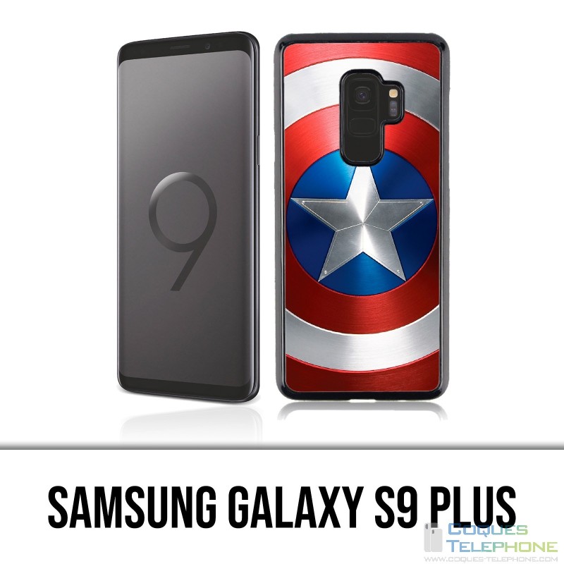 Carcasa Samsung Galaxy S9 Plus - Capitán América Avengers Shield