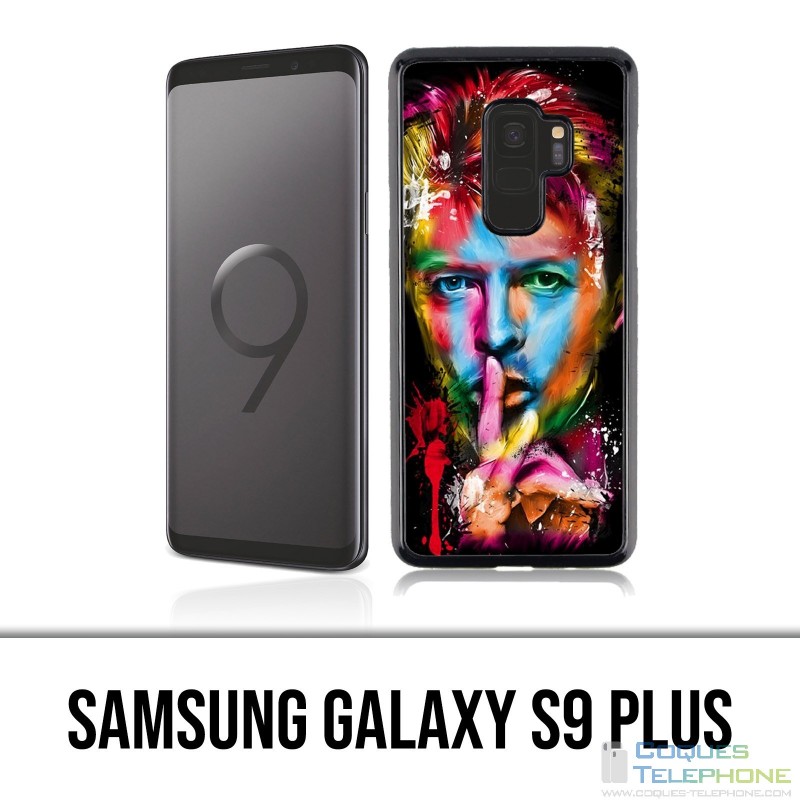 Samsung Galaxy S9 Plus Hülle - Bowie Multicolor
