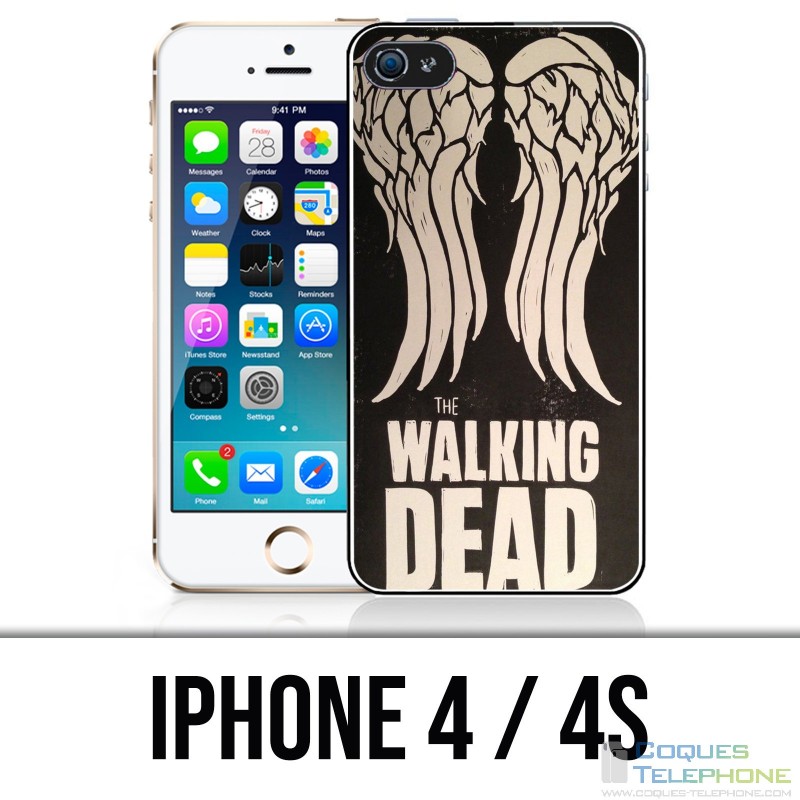 Coque iPhone 4 / 4S - Walking Dead Fight The Dead Fear The Living