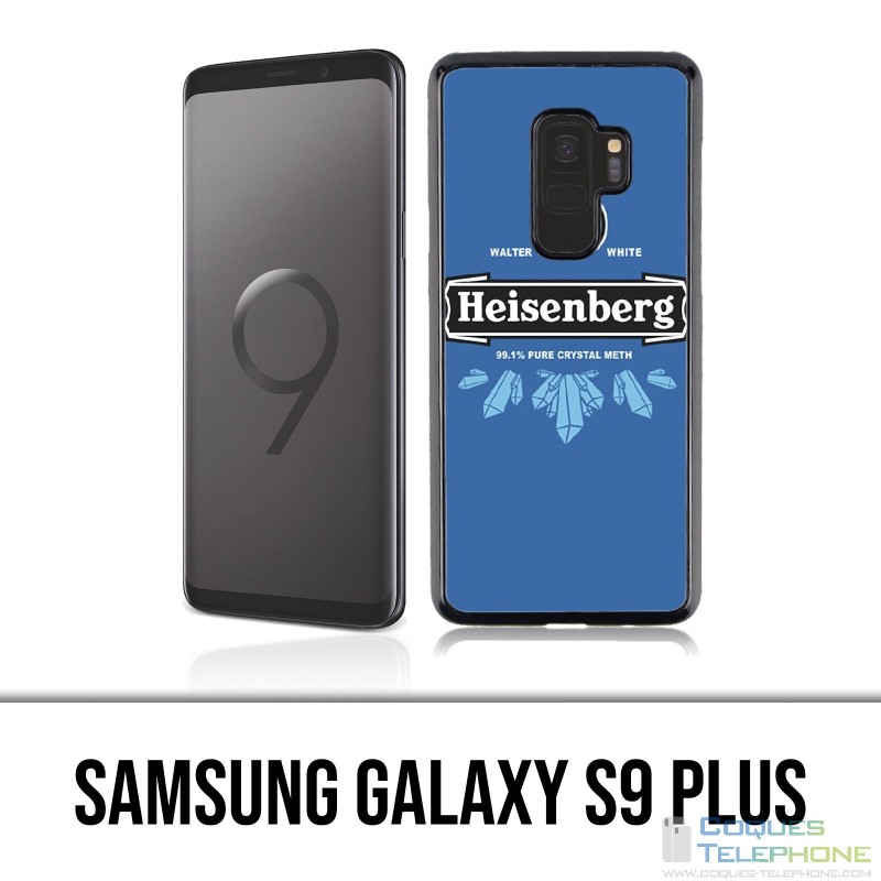 Coque Samsung Galaxy S9 PLUS - Braeking Bad Heisenberg Logo