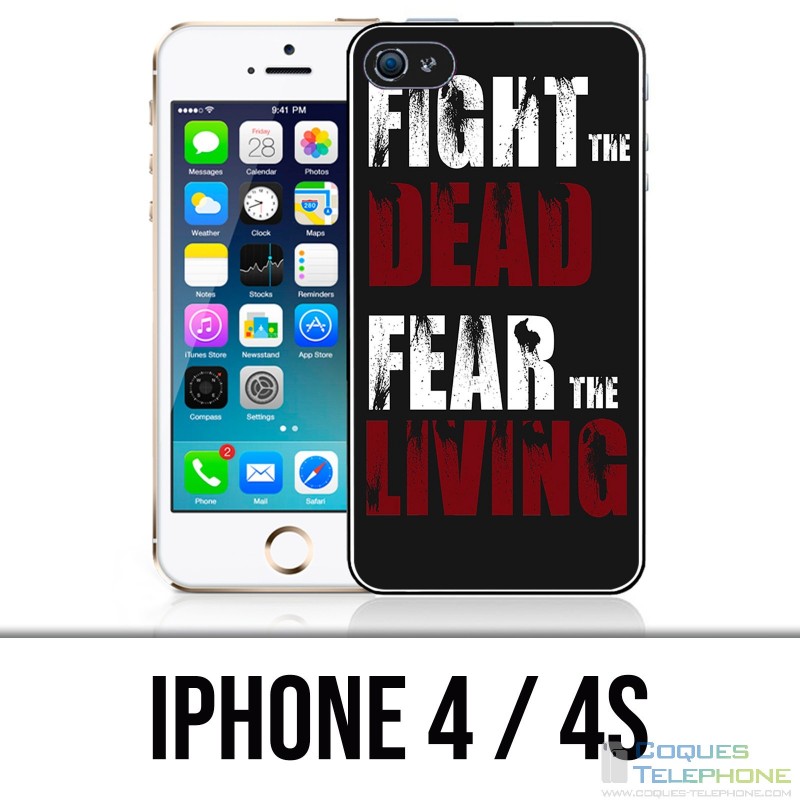 Funda iPhone 4 / 4S - Walking Dead Saludos desde Atlanta