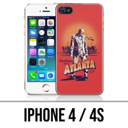 Coque iPhone 4 / 4S - Walking Dead Gun