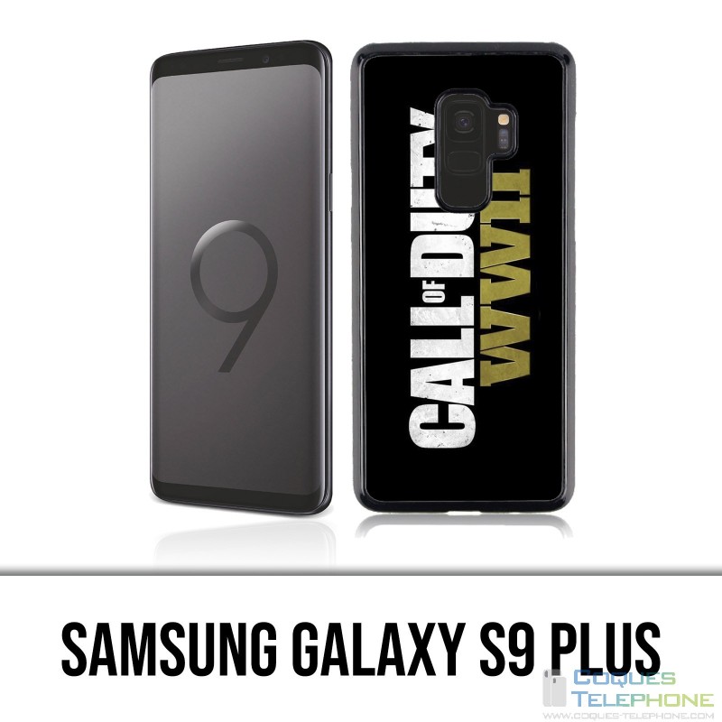 Custodia Samsung Galaxy S9 Plus - Logo Call Of Duty Ww2