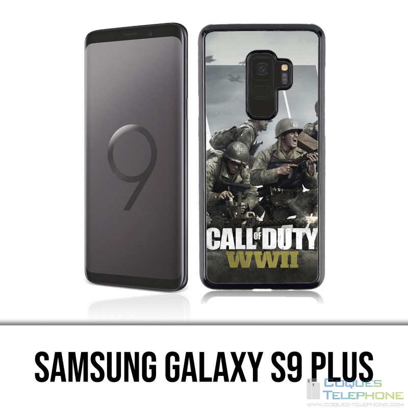 Coque Samsung Galaxy S9 PLUS - Call Of Duty Ww2 Personnages