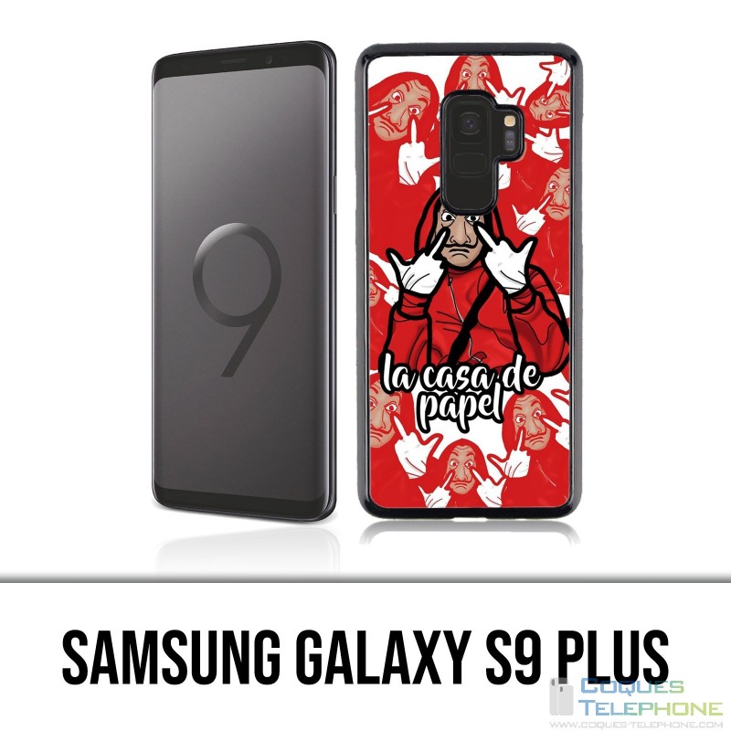 Coque Samsung Galaxy S9 PLUS - Casa De Papel Cartoon