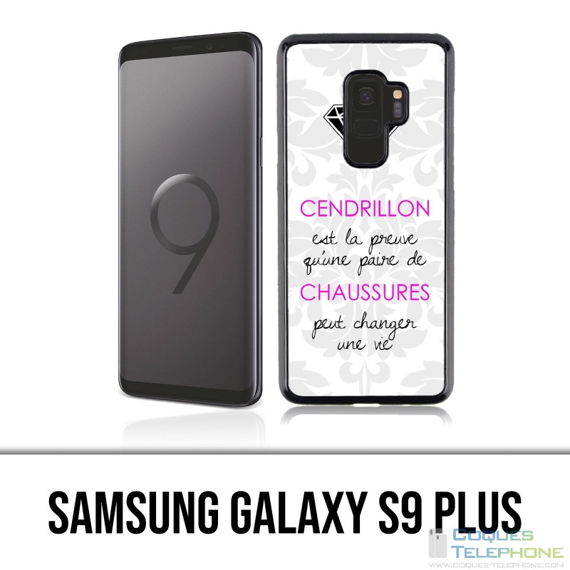 Custodia Samsung Galaxy S9 Plus - Cinderella Quote