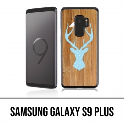 Carcasa Samsung Galaxy S9 Plus - Ciervos de madera