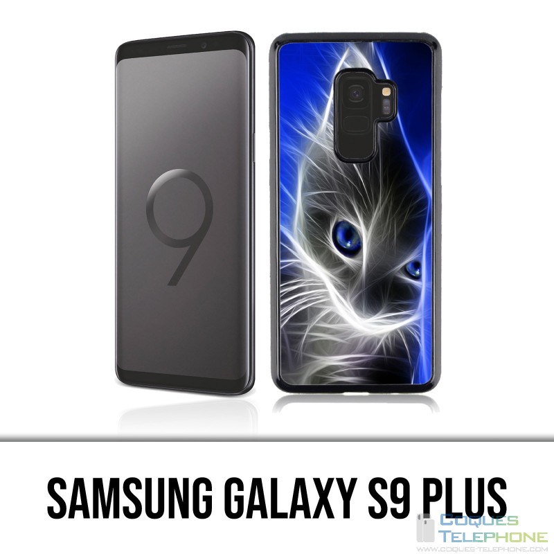 Custodia Samsung Galaxy S9 Plus - Cat Blue Eyes