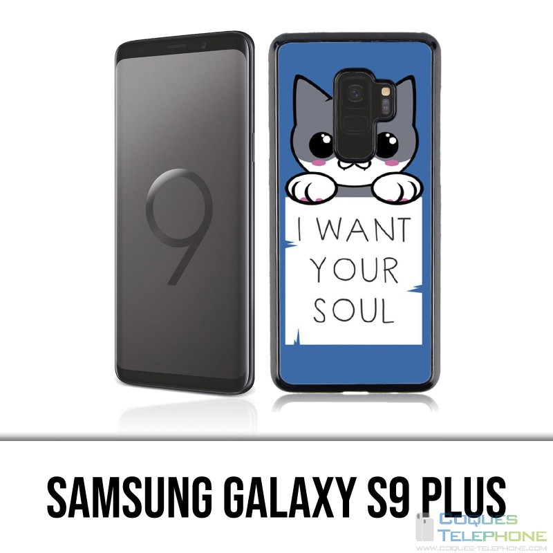 Samsung Galaxy S9 Plus Hülle - Chat Ich will deine Seele
