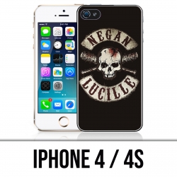 Coque iPhone 4 / 4S - Walking Dead Logo Vintage