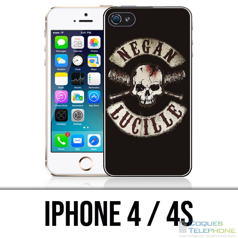 Custodia per iPhone 4 / 4S - Walking Dead Logo vintage