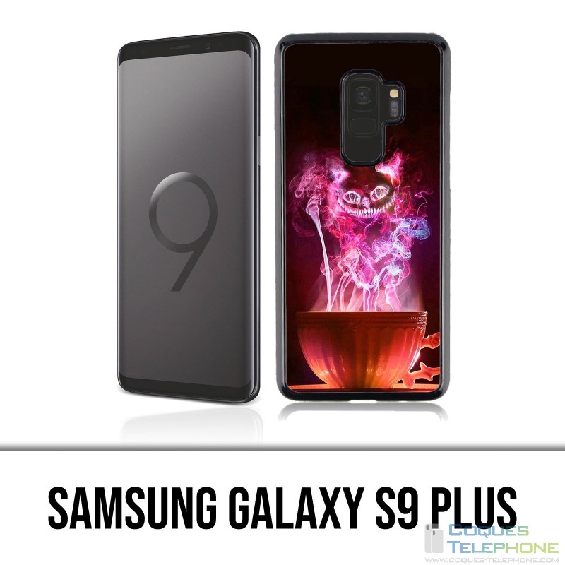 Coque Samsung Galaxy S9 PLUS - Chat Tasse Alice Au Pays Des Merveilles