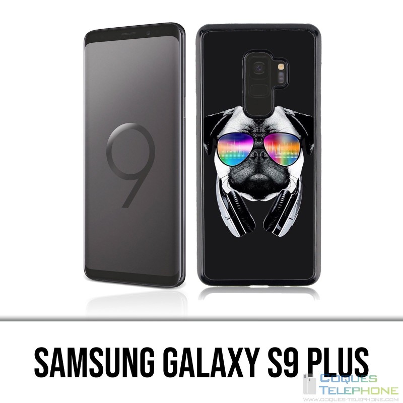 Carcasa Samsung Galaxy S9 Plus - Dog Pug Dj