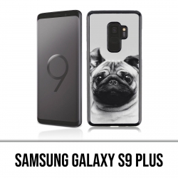 Samsung Galaxy S9 Plus Hülle - Hundemopsohren