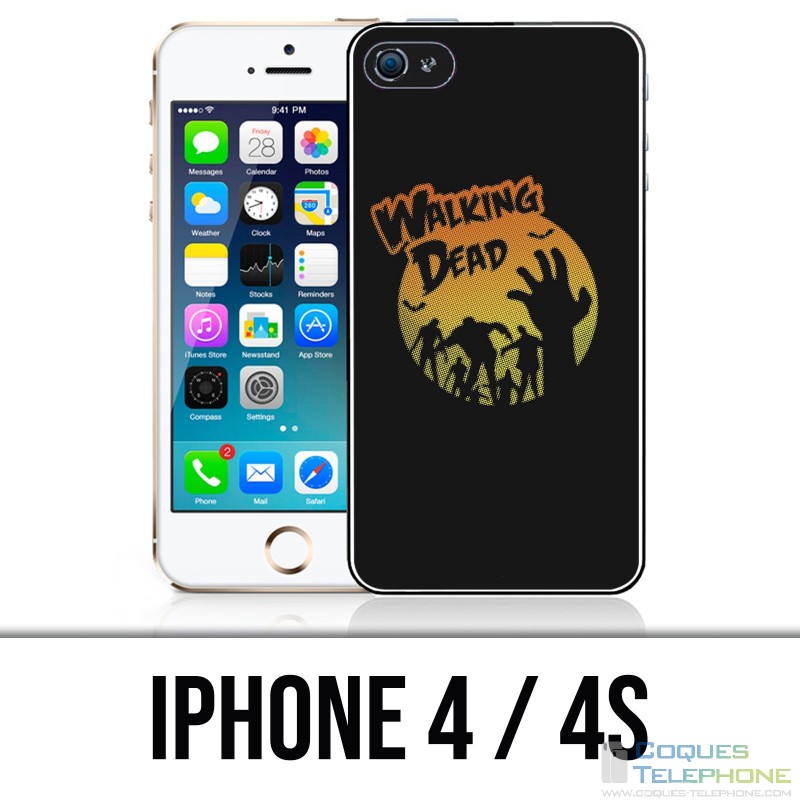Coque iPhone 4 / 4S - Walking Dead Mains