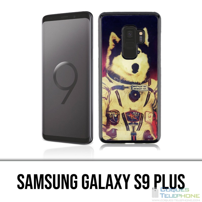 Samsung Galaxy S9 Plus Hülle - Jusky Astronaut Dog