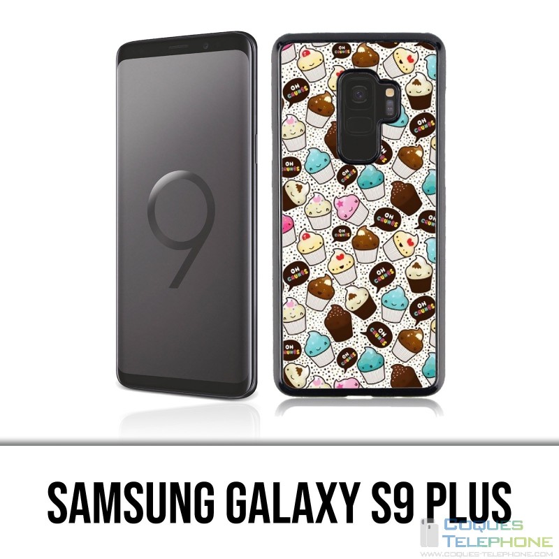 Carcasa Samsung Galaxy S9 Plus - Kawaii Cupcake