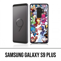 Carcasa Samsung Galaxy S9 Plus - Cute Marvel Heroes