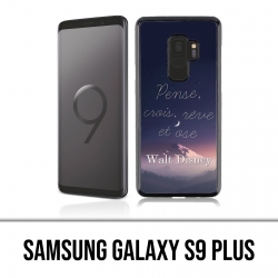 Samsung Galaxy S9 Plus Hülle - Disney Zitat Think Think Reve