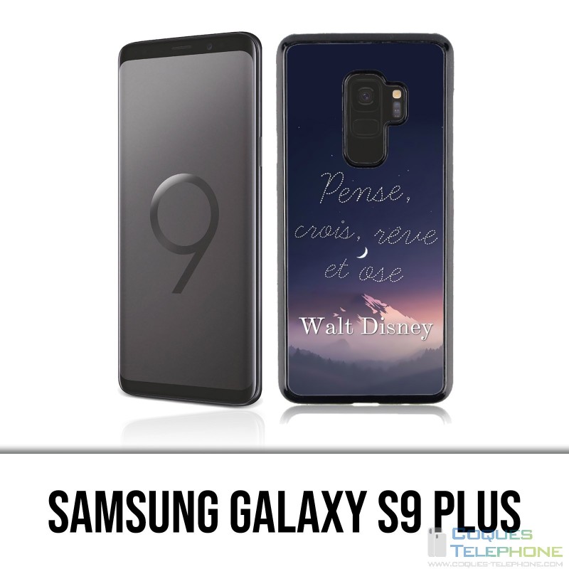 Carcasa Samsung Galaxy S9 Plus - Cita de Disney Think Think Reve