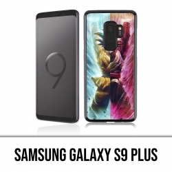 Coque Samsung Galaxy S9 PLUS - Dragon Ball Black Goku Cartoon