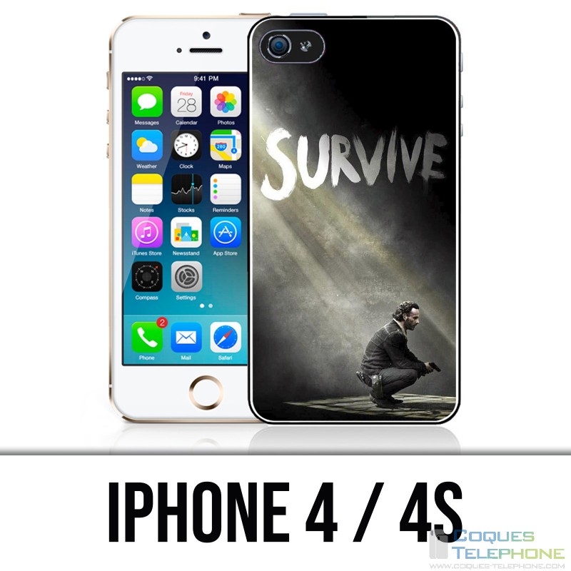 IPhone 4 / 4S Hülle - Walking Dead Terminus