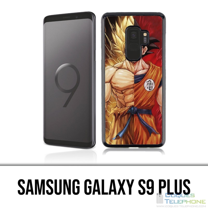 Samsung Galaxy S9 Plus Hülle - Dragon Ball Goku Super Saiyan