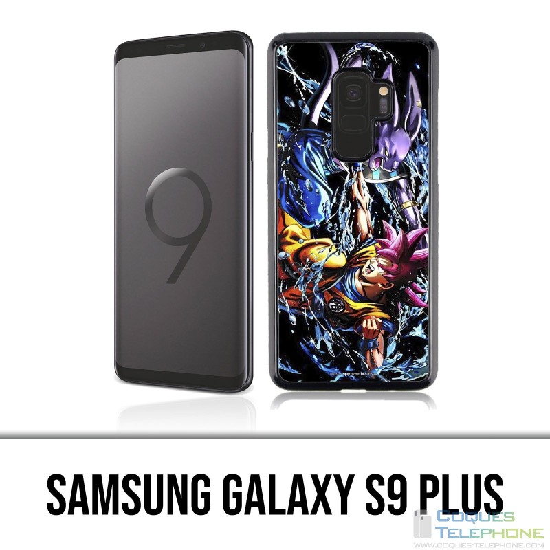 Samsung Galaxy S9 Plus Hülle - Dragon Ball Goku gegen Beerus