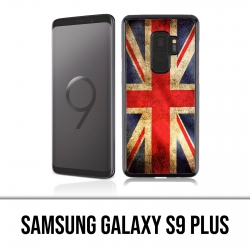 Carcasa Samsung Galaxy S9 Plus - Bandera del Reino Unido Vintage