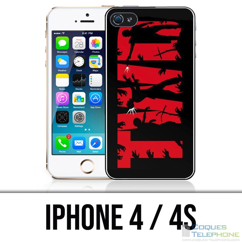Coque iPhone 4 / 4S - Walking Dead Usa